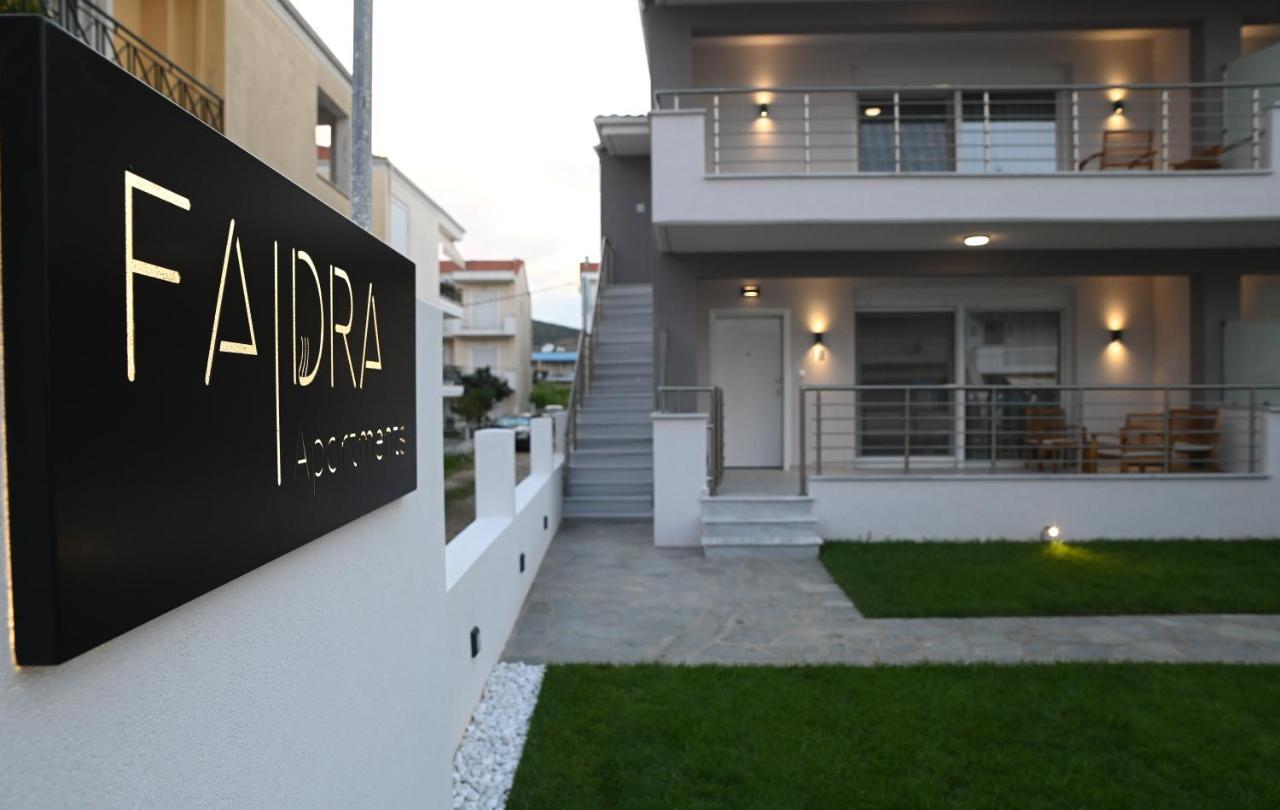 Faidra Apartments Néa Péramos Exterior foto